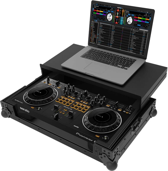 Zomo Flightcase P-DDJ-REV1 Plus NSE negru, vedere de ansamblu a carcasei pentru controller