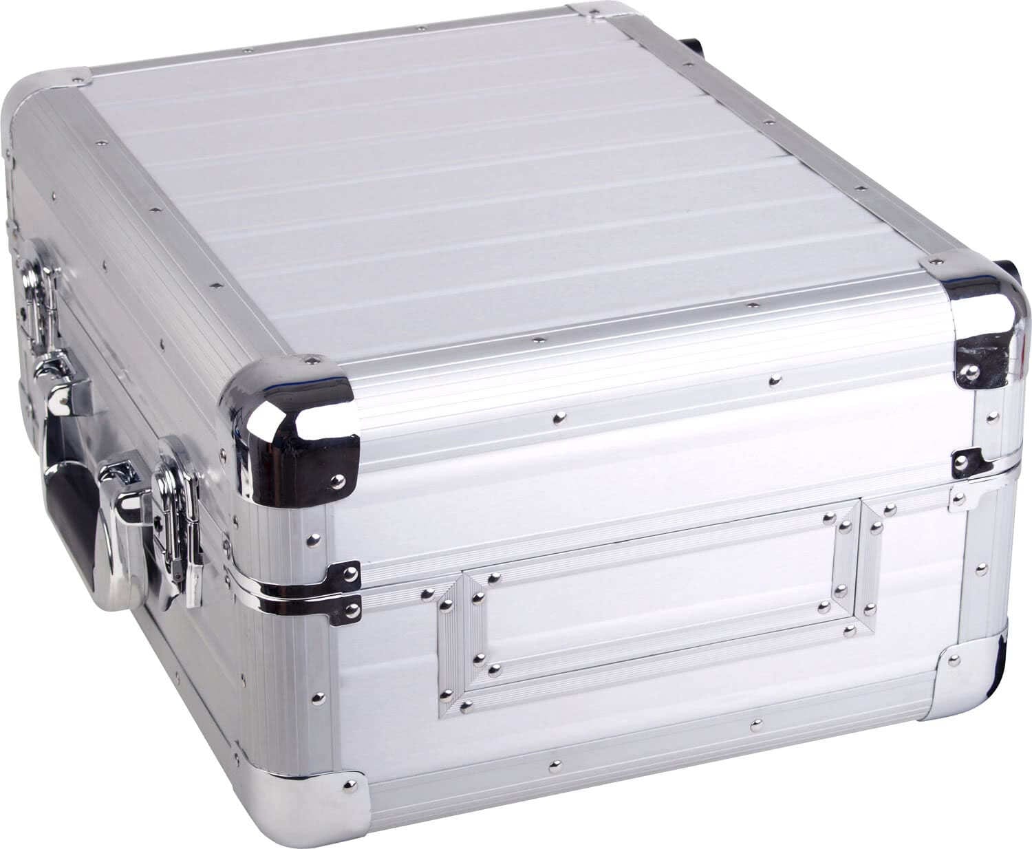 Zomo Flightcase CDJ-1 XT argintiu, vedere frontală