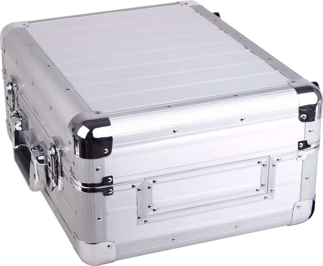 Zomo Flightcase CDJ-1 XT argintiu, vedere frontală