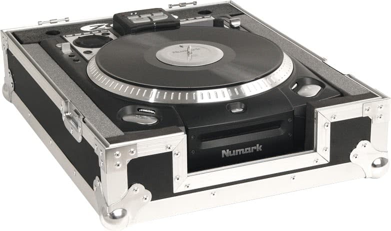 Zomo Flightcase CDX albastru, detaliu colț și profil
