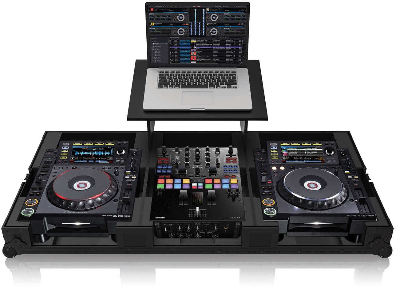Zomo Flightcase Set 2009 Plus NSE negru pentru două CD playere Pioneer și mixer