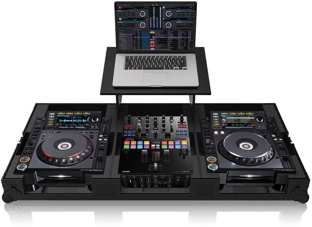 Zomo Flightcase Set 2009 Plus NSE negru pentru două CD playere Pioneer și mixer