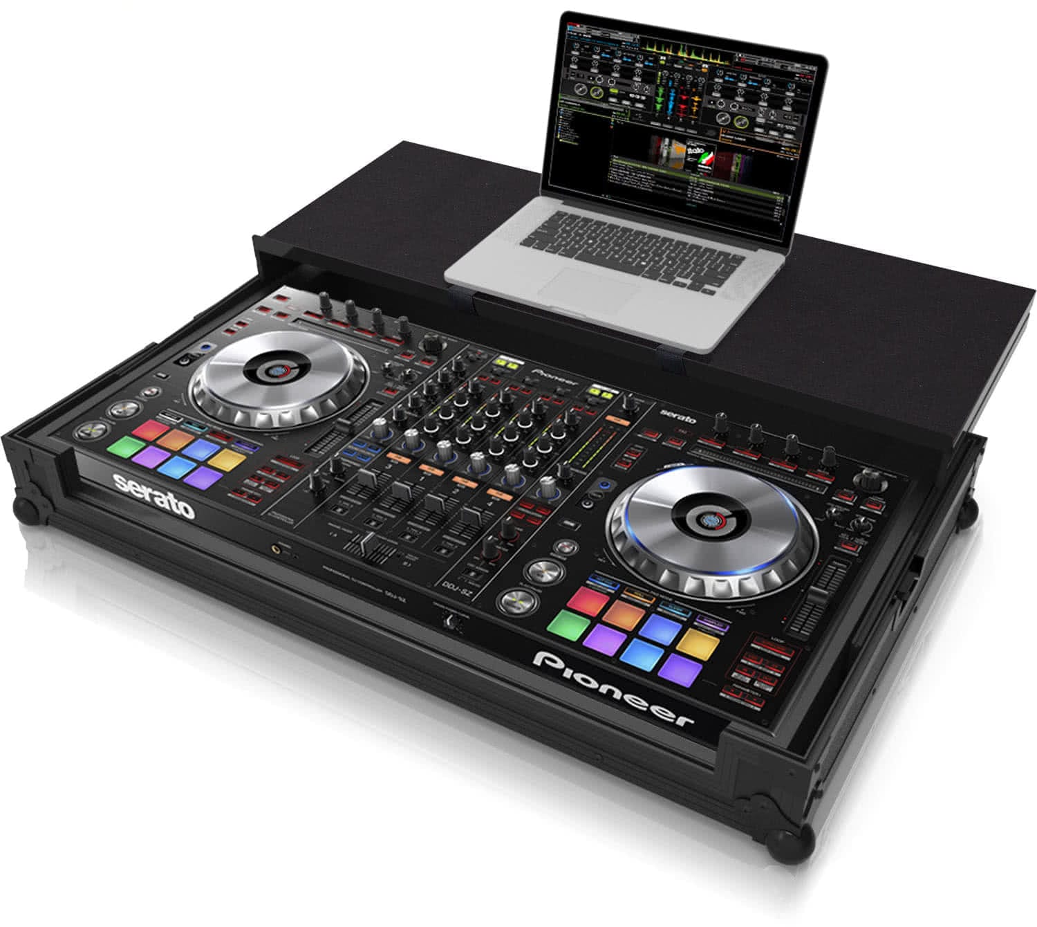 Zomo Flightcase P-DDJ-RZ Plus NSE negru, vedere generală închis