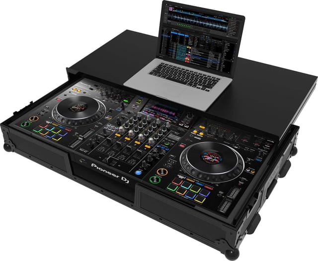 Zomo Flightcase P-XDJ-XZ NSE Plus negru, vedere de ansamblu a carcasei închise