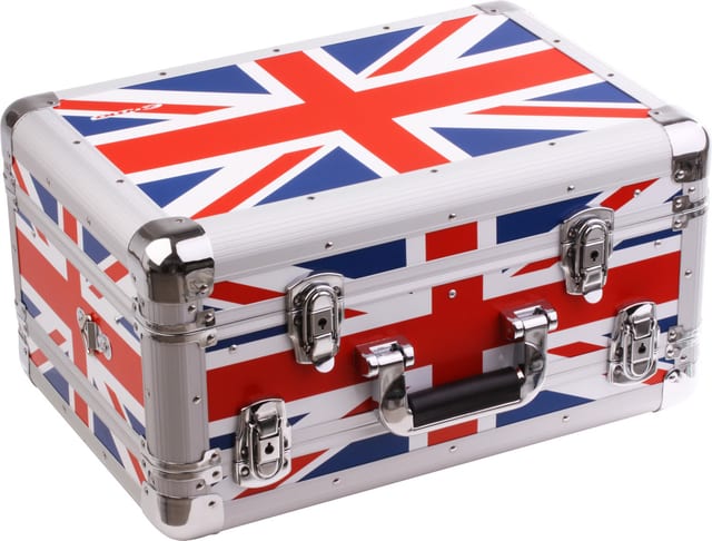 Zomo Flightcase VC-2 XT UK-Flag, vedere frontală