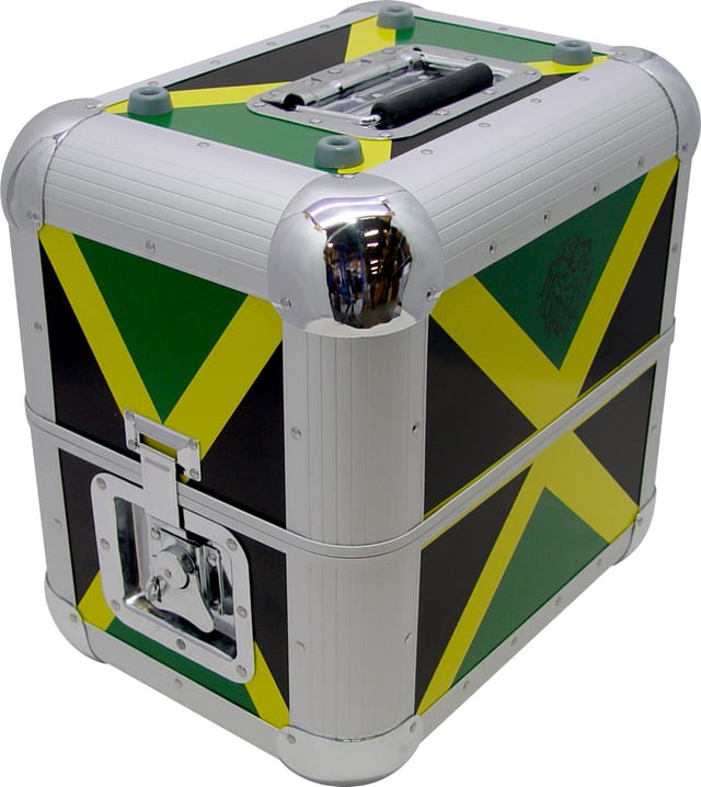 Zomo Recordcase MP-80 XT Jamaica Flag, vedere frontală