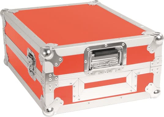 Zomo Flightcase CDX roșu, vedere frontală
