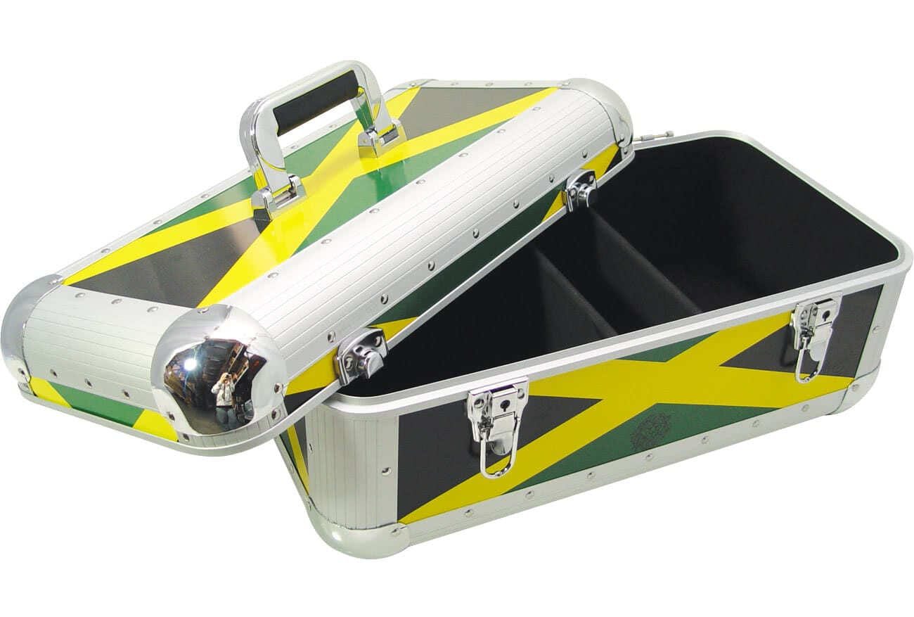 Zomo Recordcase RS-250 XT, vedere laterală a carcasei negre
