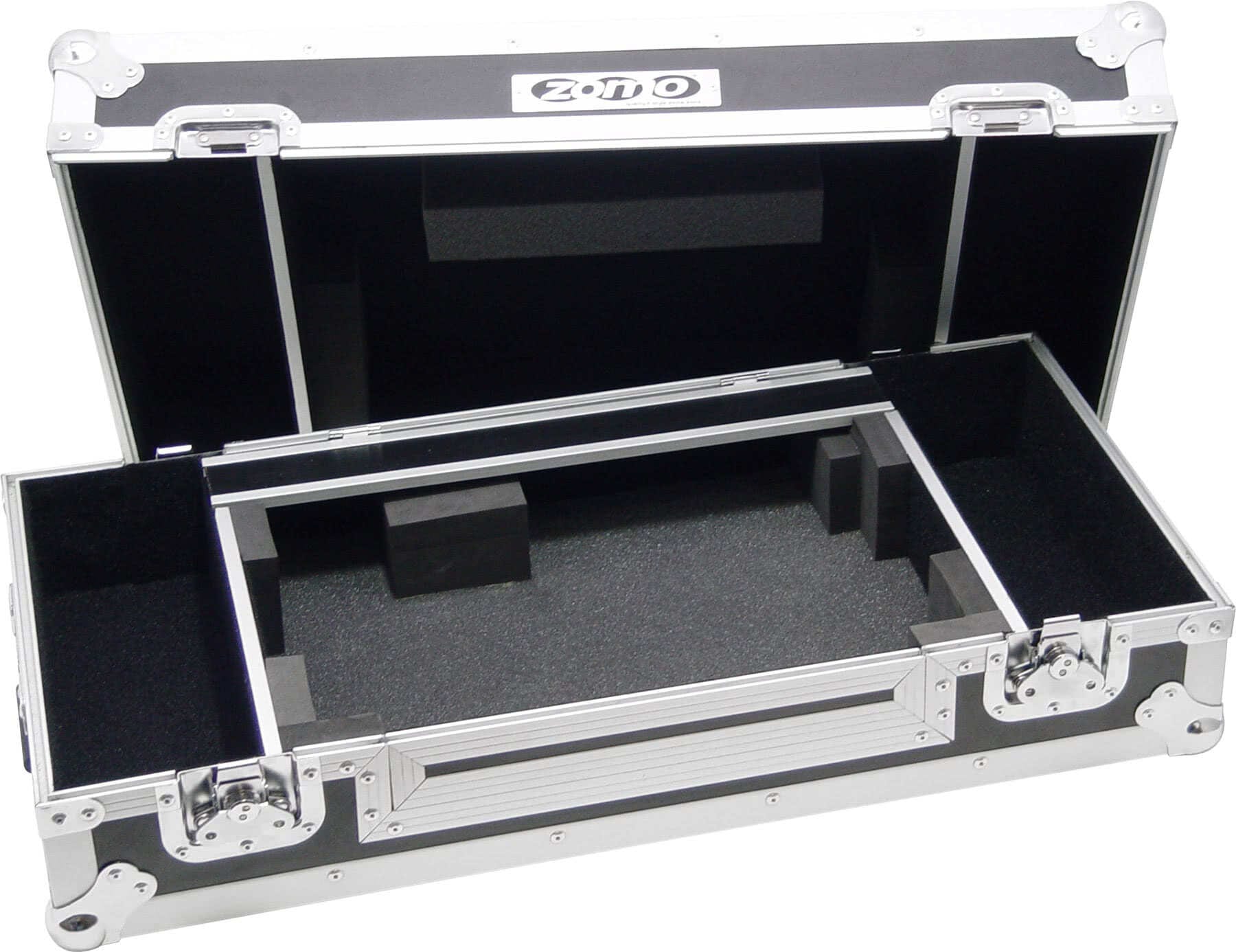 Zomo Flightcase CDM-2 albastru, detaliu constructiv