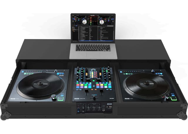 Zomo Flightcase Twelve72 Plus NSE negru, flightcase pentru 2x Rane Twelve și Rane Seventy Two
