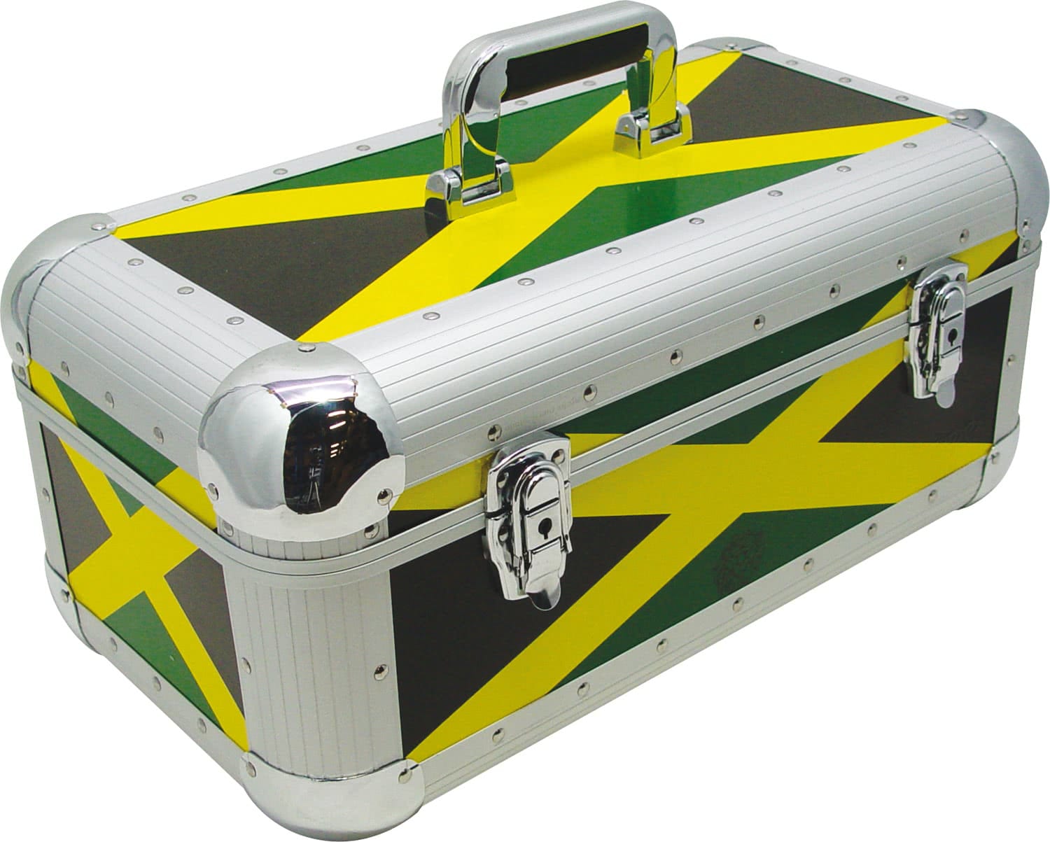 Zomo Recordcase RS-250 XT Jamaica Flag, vedere frontală