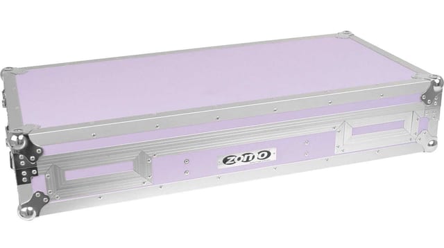 Zomo Flightcase DN-3500/12 violet, vedere frontală