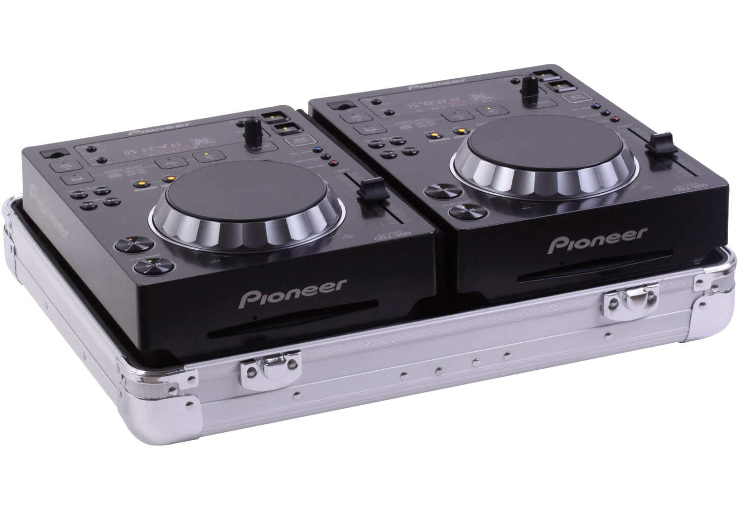 Zomo Flightcase CDJ-2 XT argintiu, detaliu închizătoare