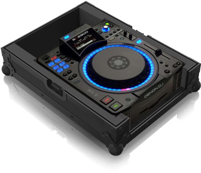 Zomo Flightcase SC-2900 NSE negru, vedere generală a carcasei închise