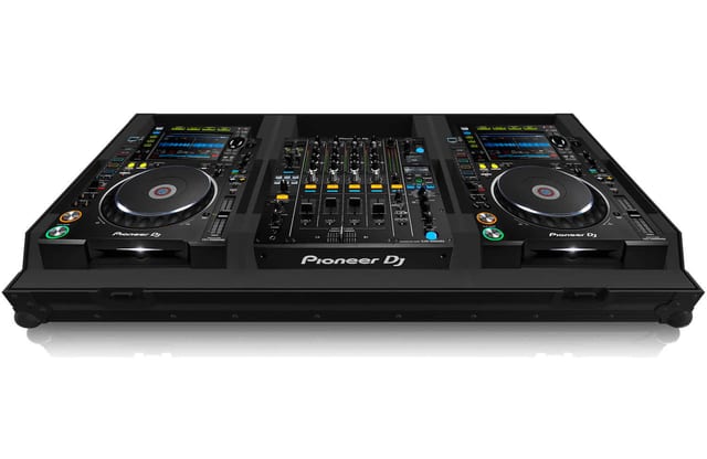 Zomo Flightcase Set 2900 MK2 NSE negru, Night Style Edition, pentru 2 CD playere Pioneer și mixer