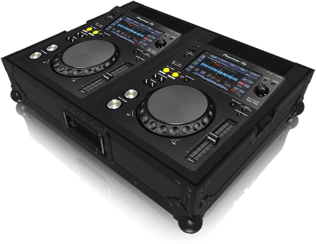 Zomo Flightcase XDJ-700 NSE negru, vedere generală a carcasei închise