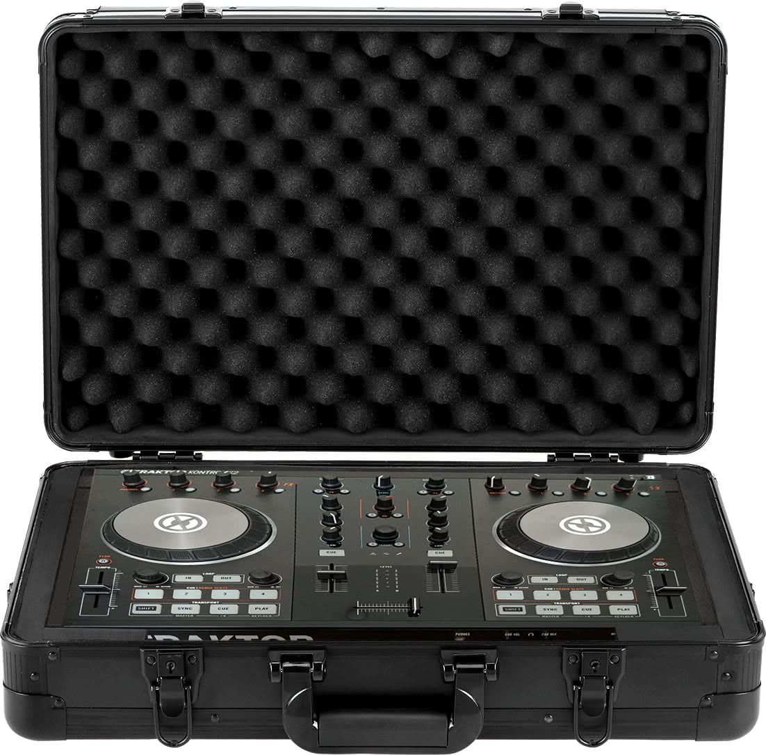 Zomo MFC-20 flightcase cu capacul închis, vedere din lateral