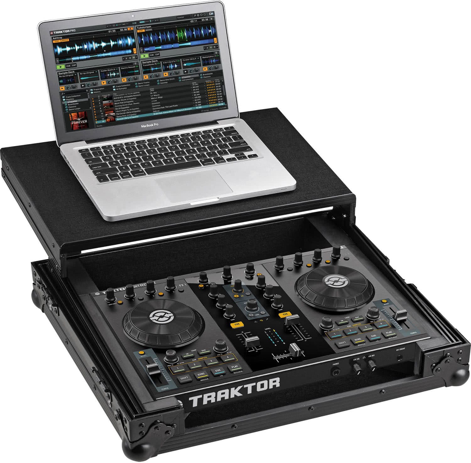 Zomo Flightcase S2 Plus NSE închis, vedere frontală