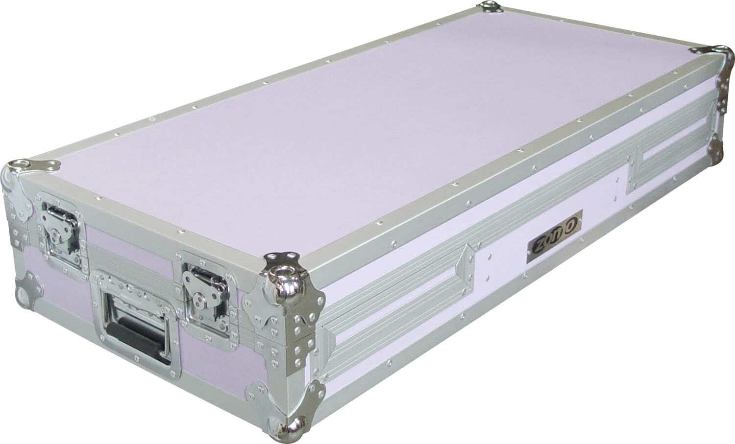 Zomo Flightcase P-800/12 violet, vedere frontală