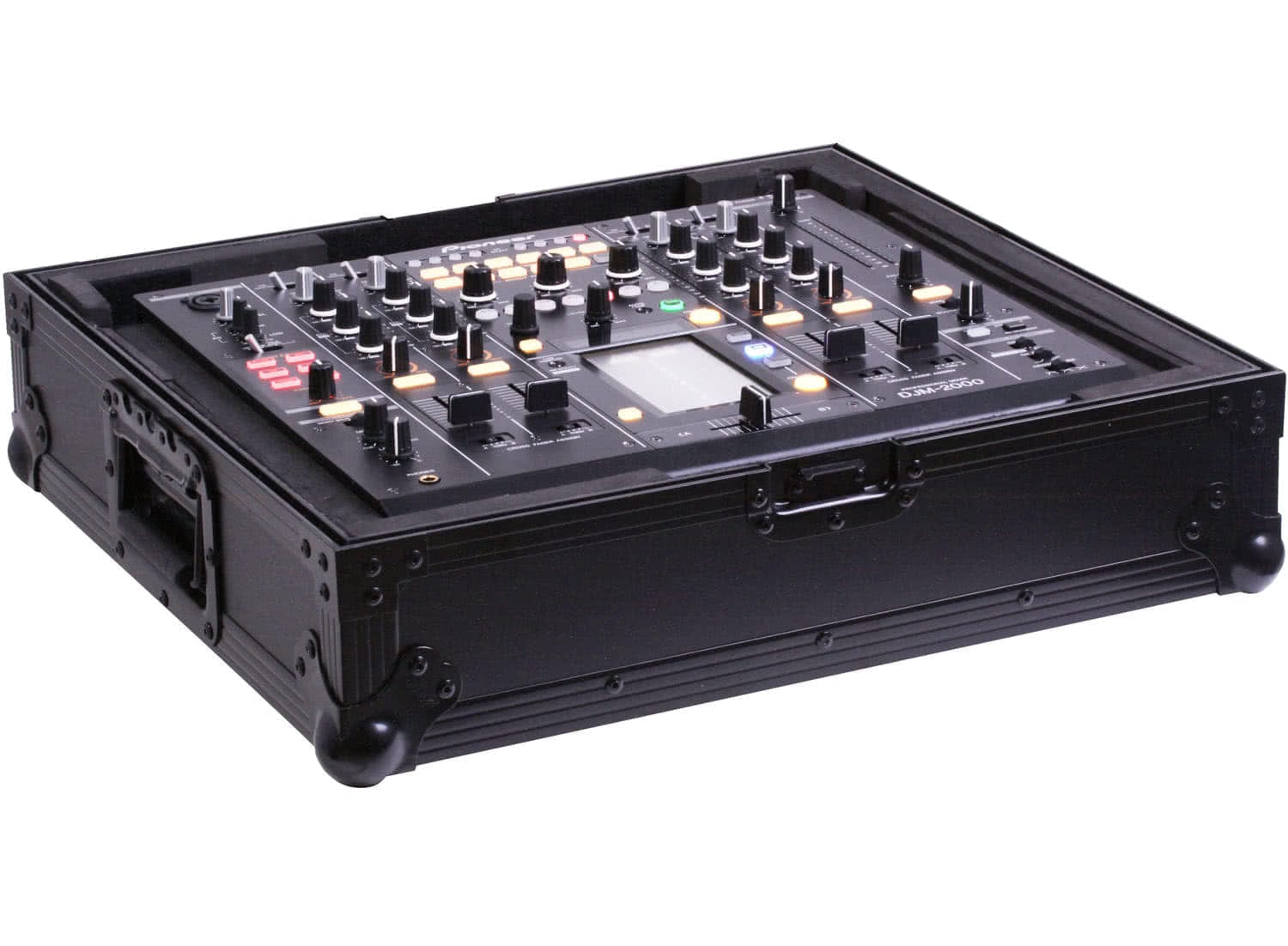 Zomo Flightcase PM-2000 NSE negru, vedere generală, pentru Pioneer DJM-2000
