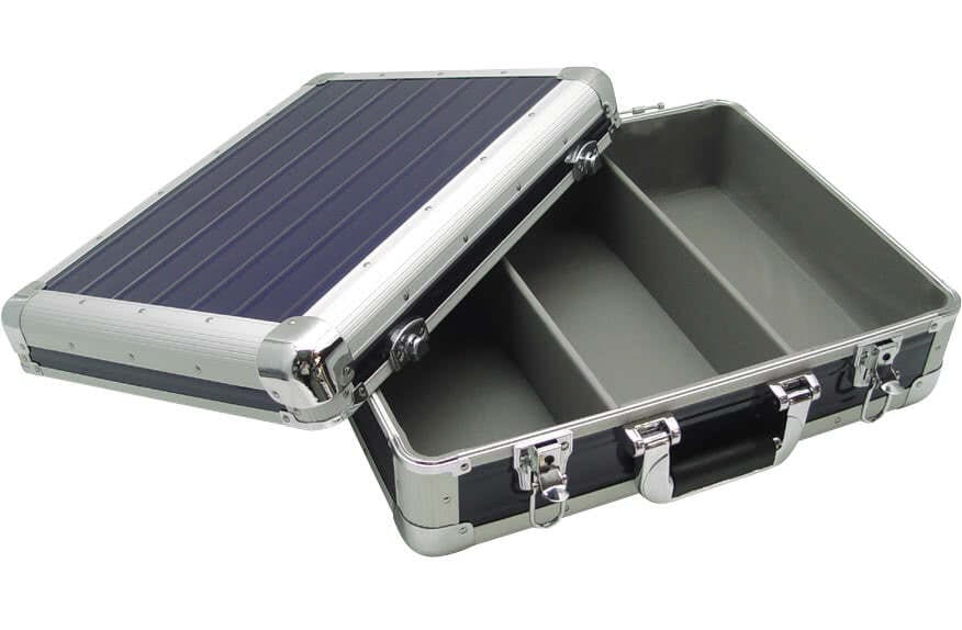 Zomo CD-Case CD-MK3 XT, detaliu închizătoare și colț