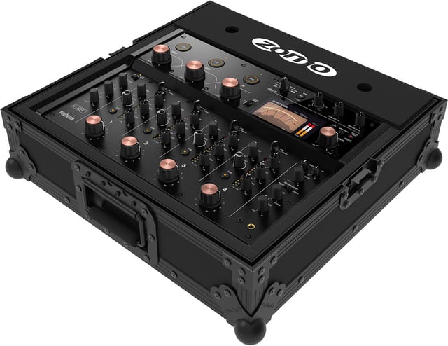 Zomo Flightcase A-Euphonia NSE negru, vedere generală, capac închis