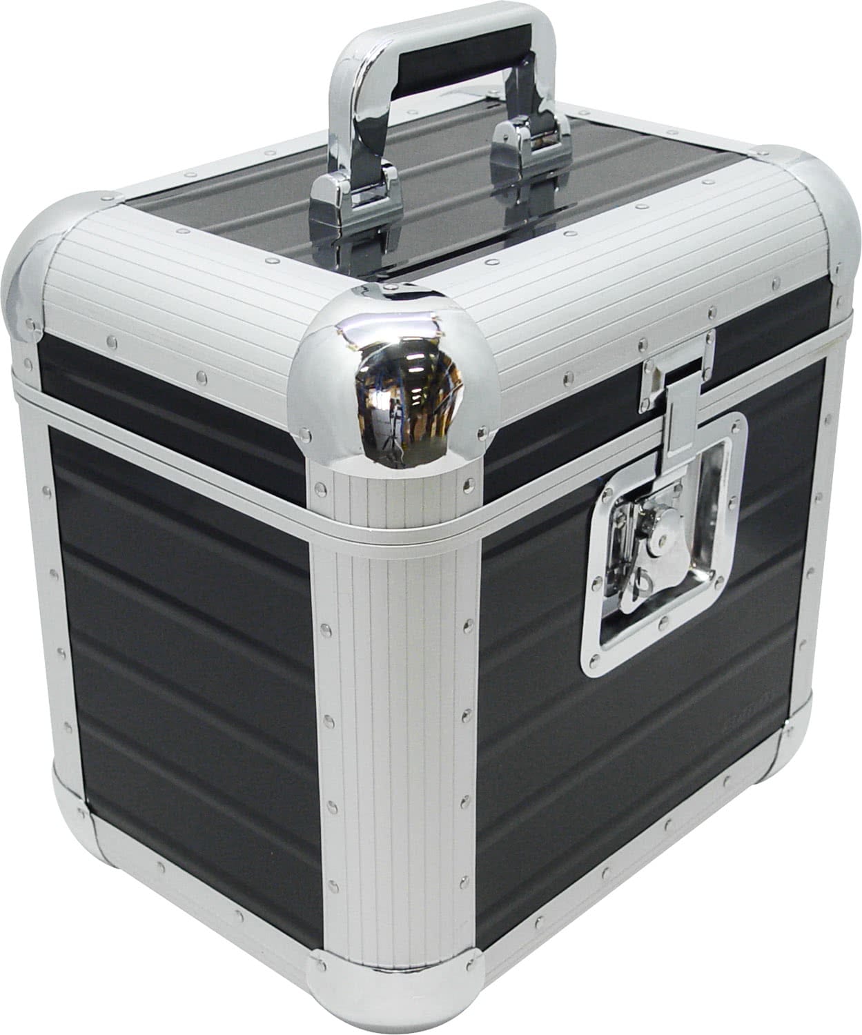 Flightcase negru Zomo Recordcase RP-80 XT pentru discuri vinil
