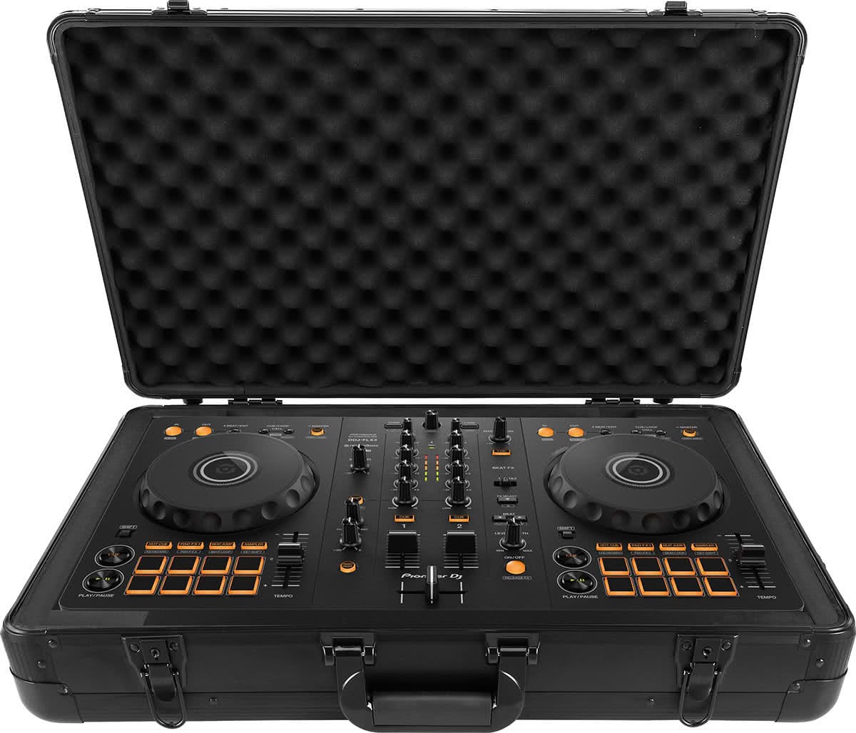 Flightcase Zomo MFC-FLX4 negru, închis, vedere de ansamblu