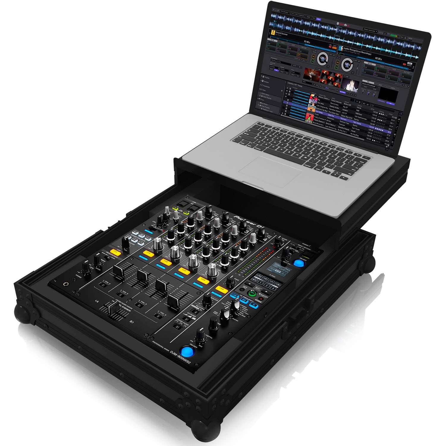 Zomo Flightcase PM-900MK2 Plus NSE negru pentru mixer Pioneer DJ DJM-900 NXS2