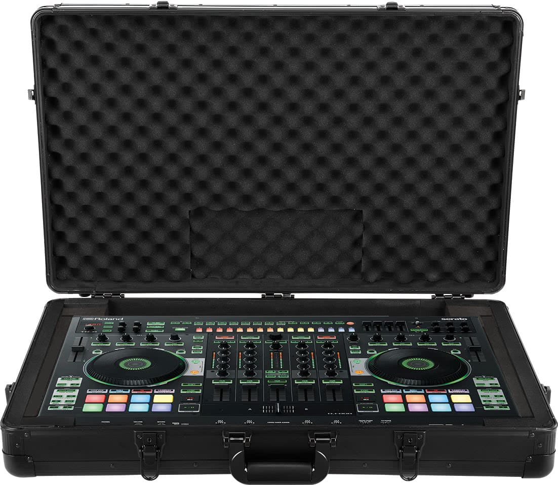 Zomo MFC-50 flightcase negru, vedere din lateral