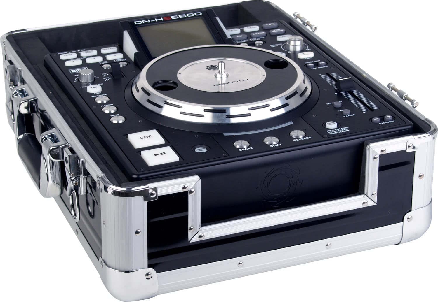 Zomo Flightcase CDJ-1 XT argintiu, mâner