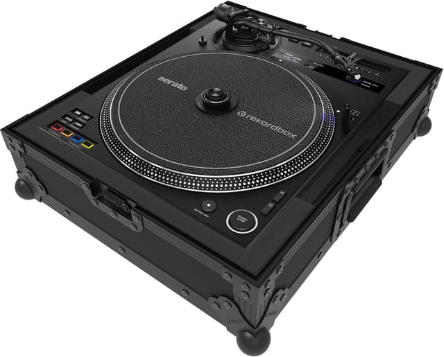 Zomo Flightcase T-PLX-CRSS12 NSE negru, vedere frontală, închis
