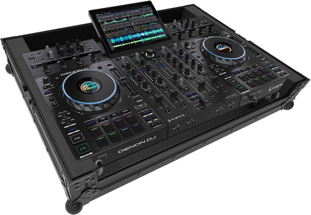 Zomo Flightcase D-Prime 4+ NSE negru, vedere generală din față