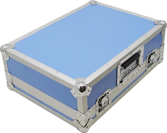Flightcase Zomo PC-200/2 albastru, vedere frontală