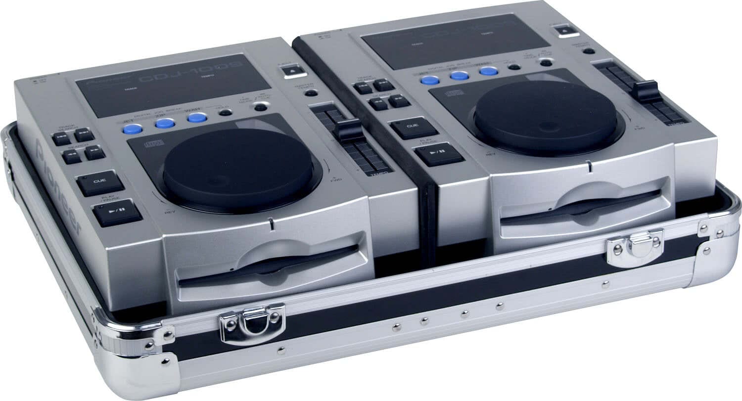 Zomo Flightcase CDJ-2 XT negru, vedere de ansamblu