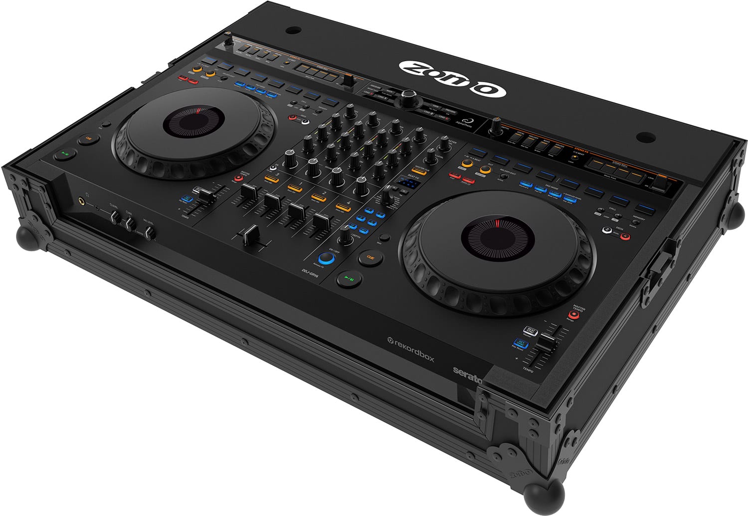 Zomo Flightcase A-DDJ-GRV6 NSE negru, vedere generală a carcasei