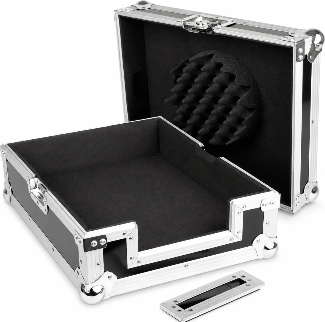 Zomo Flightcase Live 1000 negru, detaliu al flightcase-ului
