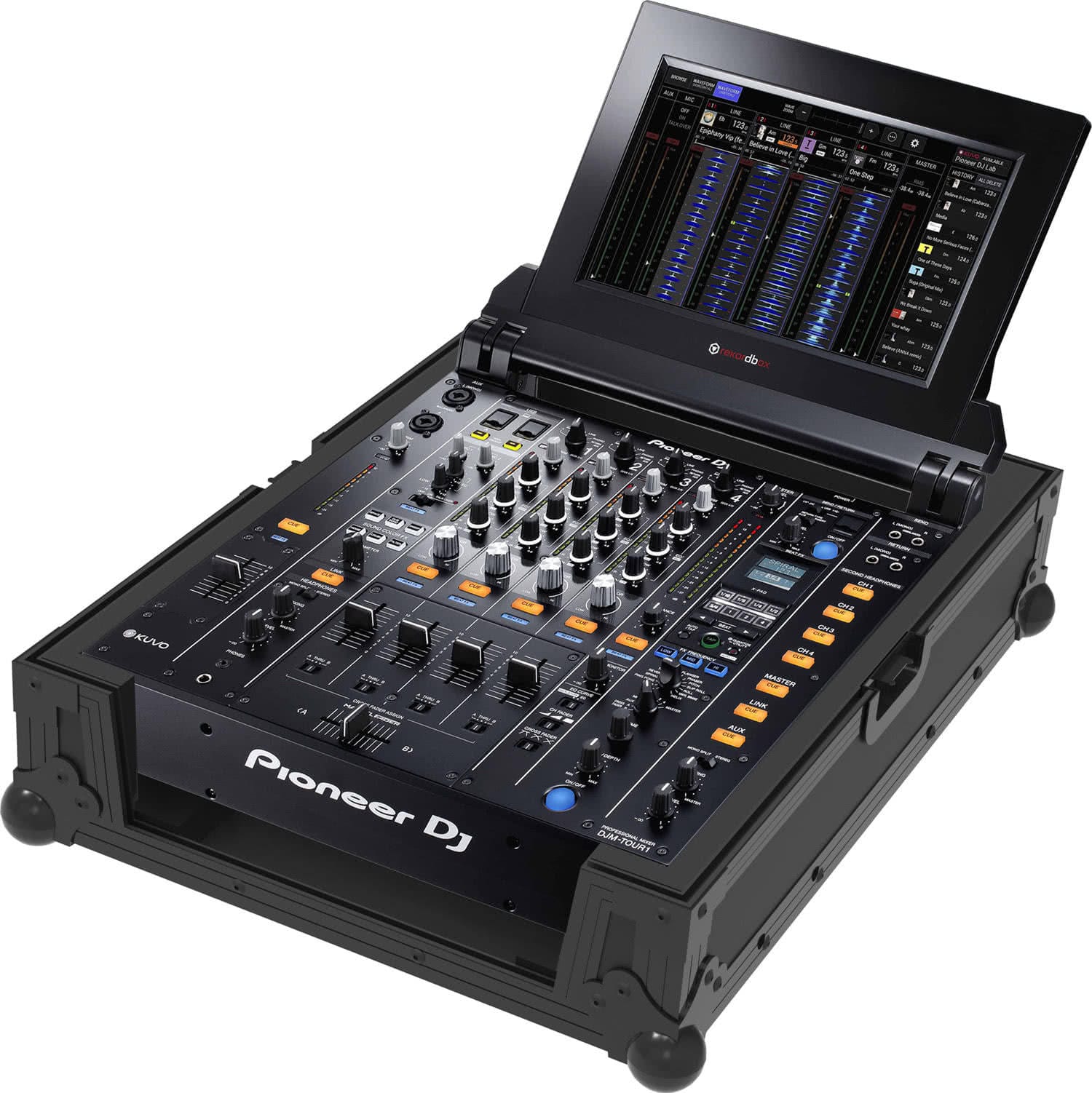 Zomo Flightcase DJM-TOUR1 NSE negru, vedere generală a carcasei închise