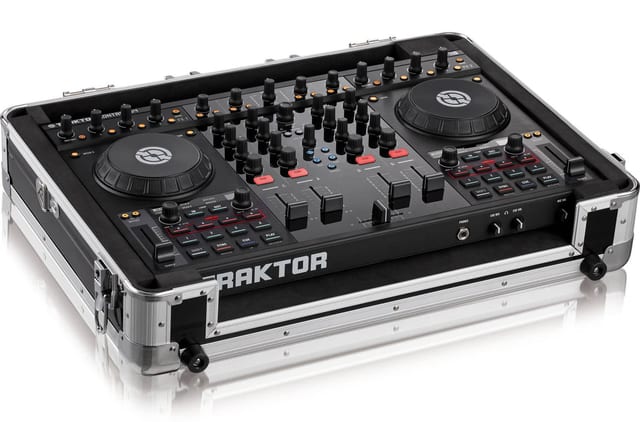 Flightcase Zomo MFC-S4 negru pentru controller DJ, vedere de ansamblu