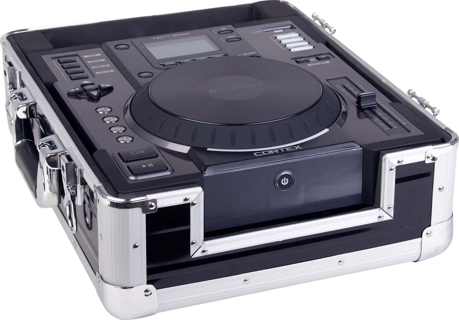 Zomo Flightcase CDJ-1 XT argintiu, profil din aluminiu