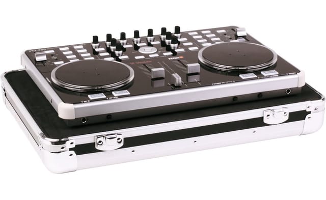 Zomo Flightcase VC-1 XT negru, vedere frontală cu capacul închis