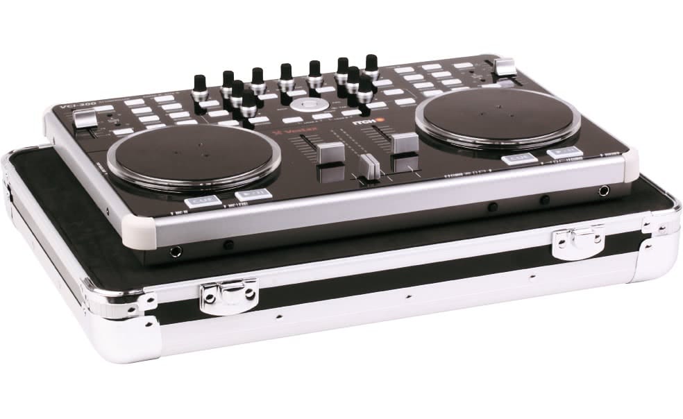 Zomo Flightcase VC-1 XT negru, vedere frontală cu capacul închis