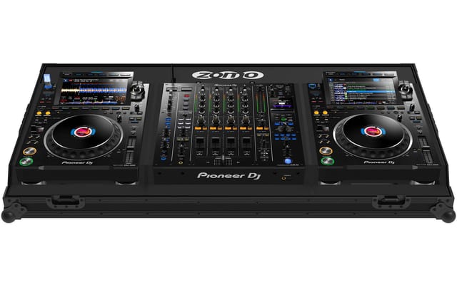 Zomo Flightcase Set-30A9 NSE negru, vedere de ansamblu