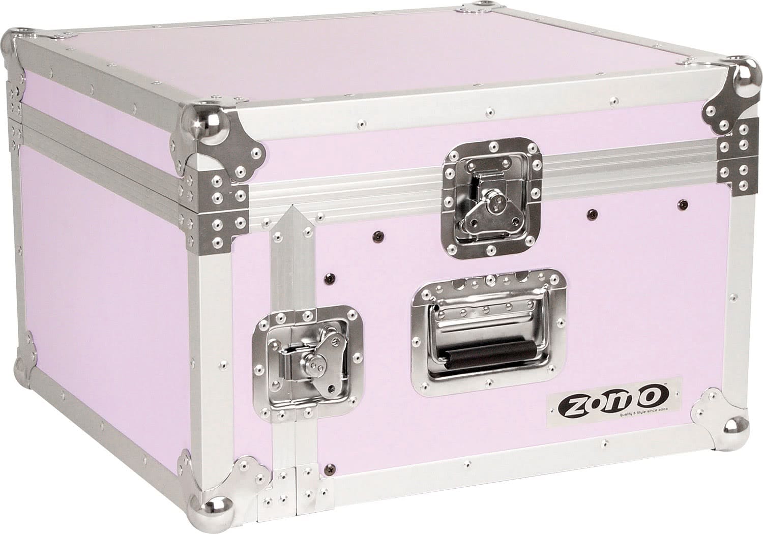 Zomo Flightcase Rack 104 violet, rack-case de 19 inch, vedere generală