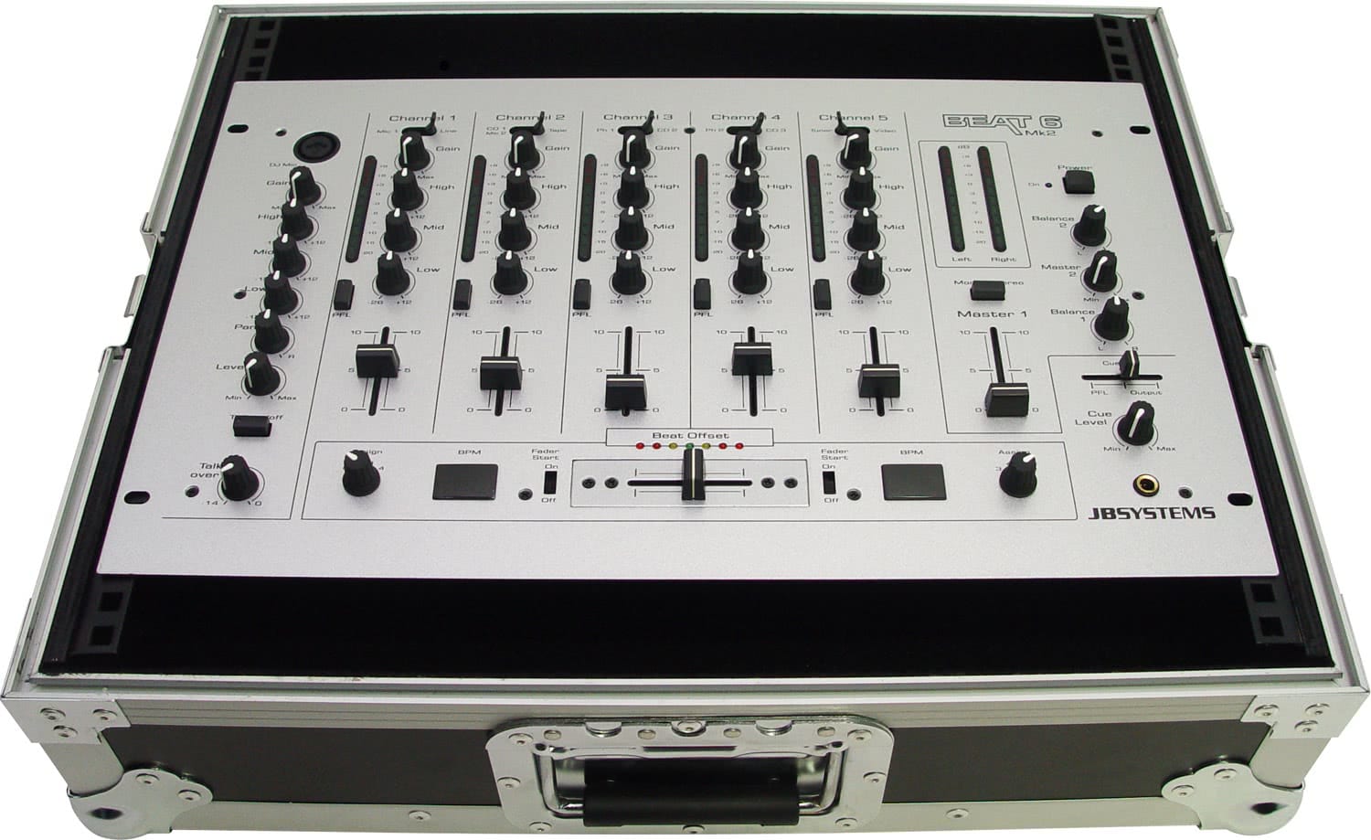 Zomo Flightcase M-19 violet, vedere din lateral