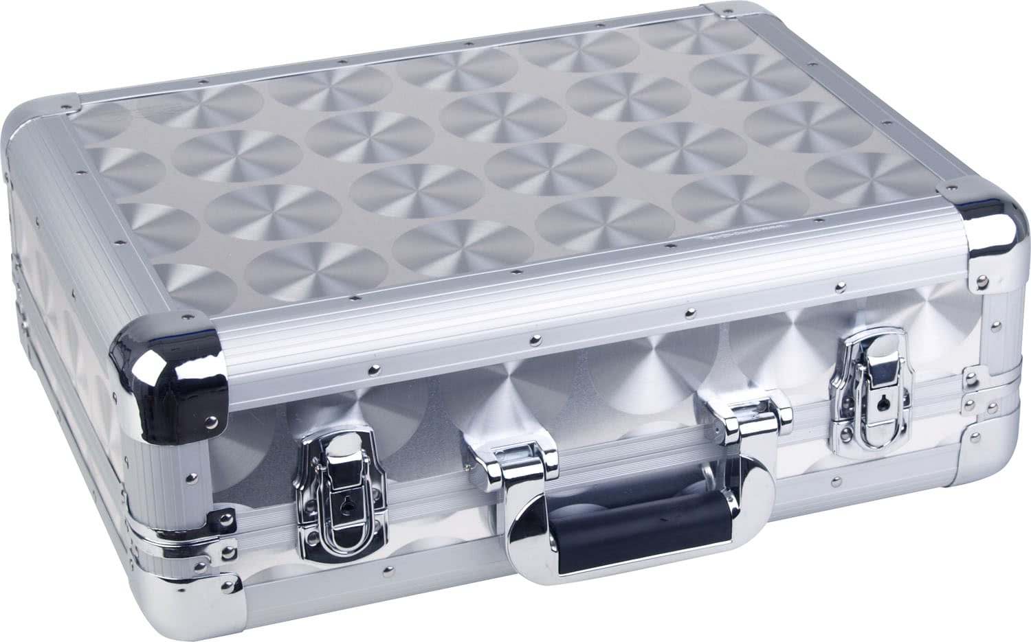 Zomo Flightcase CDJ-2 XT tank, vedere frontală cu capacul închis