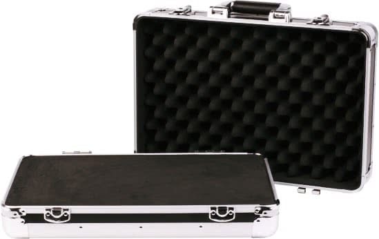 Zomo Flightcase VC-1 XT negru, interior deschis