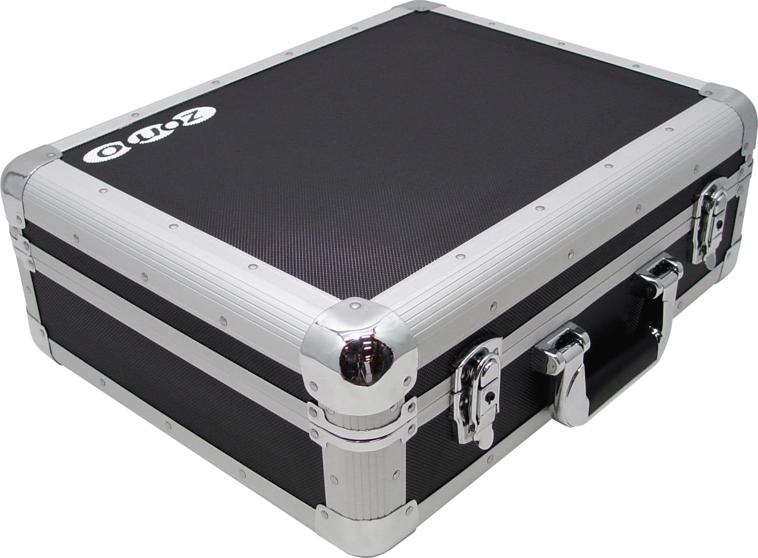 Zomo CD-Case MK2 negru, flightcase pentru CD-uri, vedere frontală