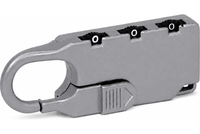 Lacăt Zomo LockPadlock cu cifru numeric în 3 cifre, carcasă metalică și cârlig integrat