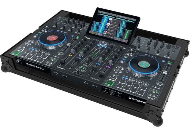 Flightcase Zomo D-Prime 4 NSE negru, închis, văzut din față